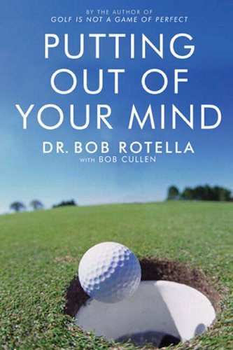 The Golfer's Mind by Dr. Bob Rotella - paperback cover, part of the 3 books collection set