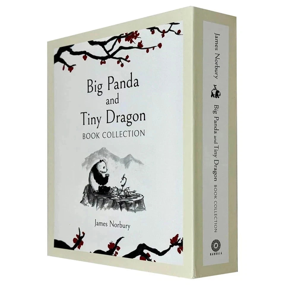 Front cover of The Journey hardback book by James Norbury, sequel to Big Panda and Tiny Dragon