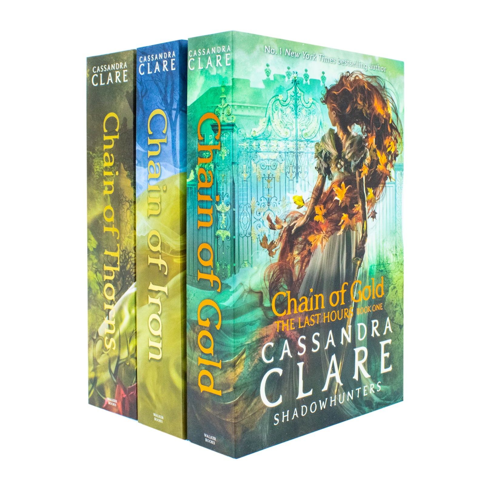 The Last Hours Series by Cassandra Clare 3 Books Collection Set - Chain of Gold, Chain of Iron, Chain of Thorns - Young Adult Paperback