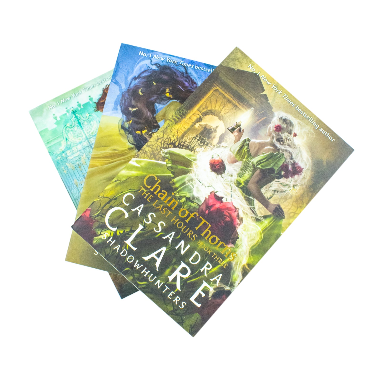 The Last Hours Series by Cassandra Clare 3 Books Collection Set - Chain of Gold, Chain of Iron, Chain of Thorns - Young Adult Paperback