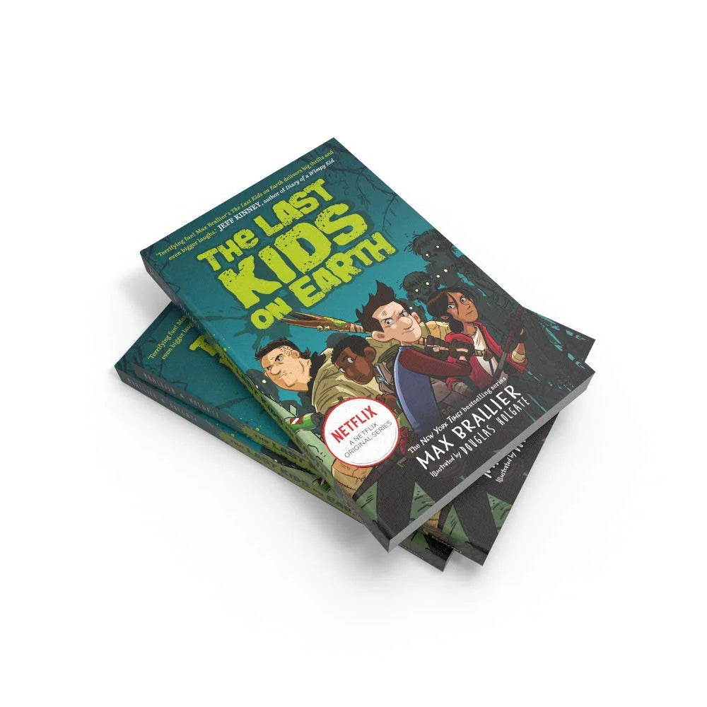 The Last Kids on Earth by Max Brallier - inside illustrated pages featuring Douglas Holgate artwork