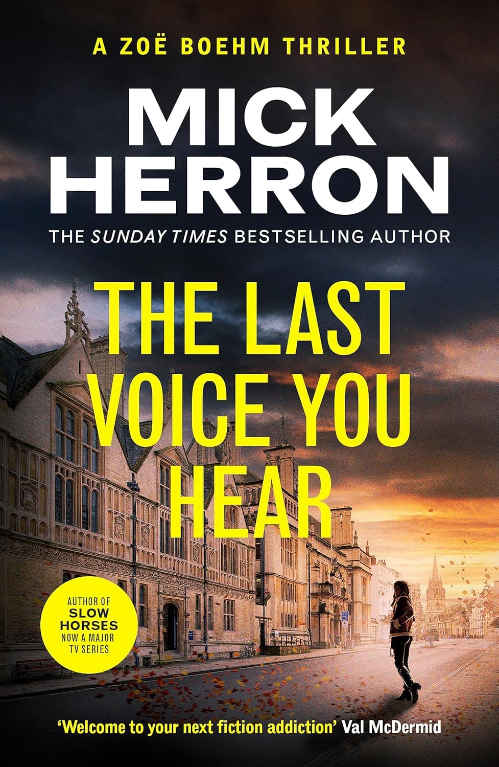 The Last Voice You Hear by Mick Herron - Zoë Boehm Thrillers - Paperback