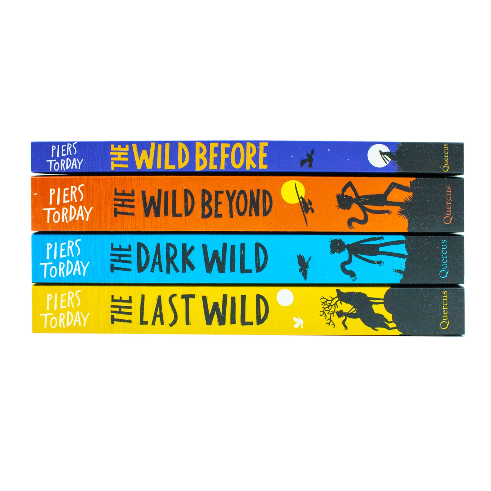 The Last Wild 4 book paperback collection set stacked, Piers Torday childrens fiction