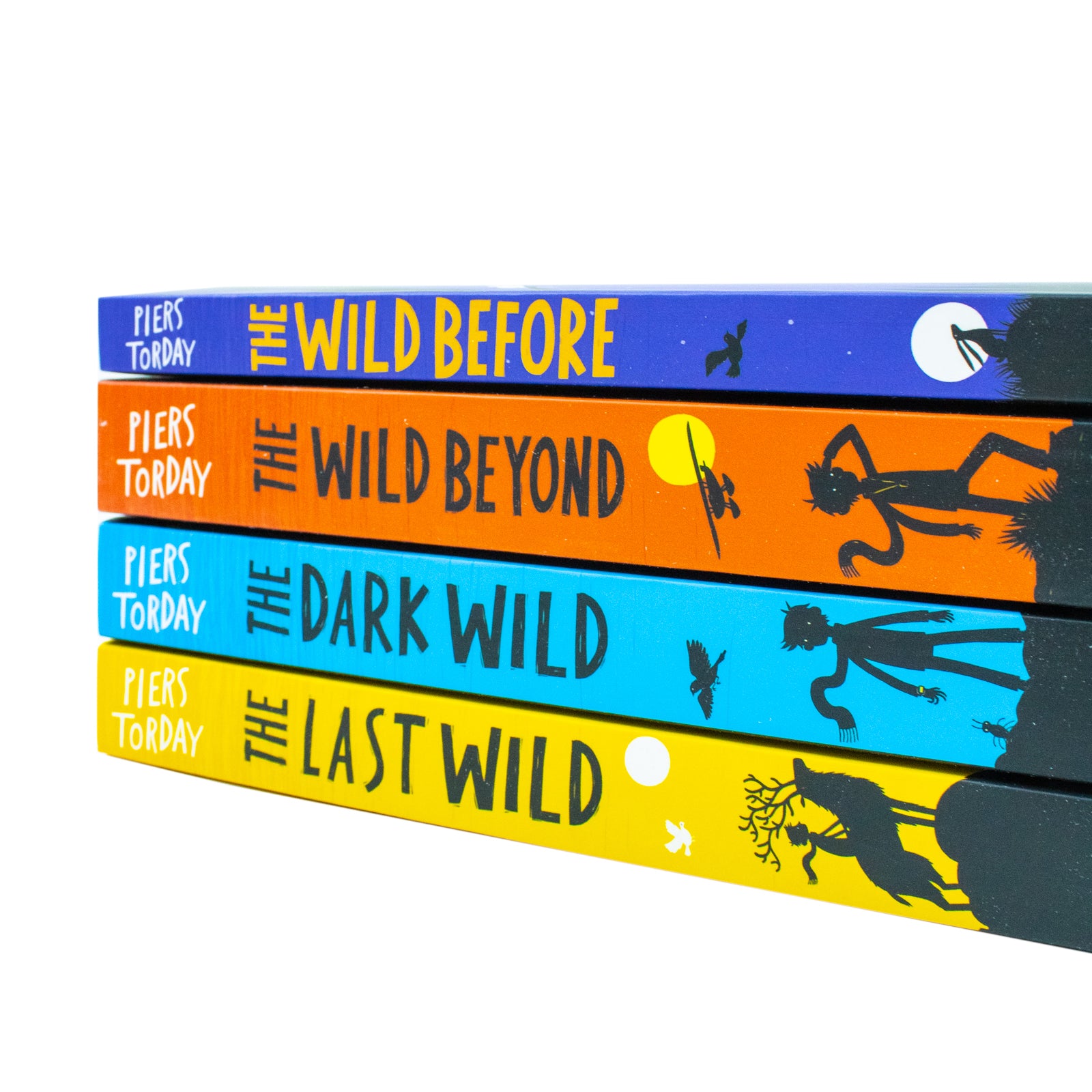 Back cover artwork of The Last Wild paperback series by Piers Torday