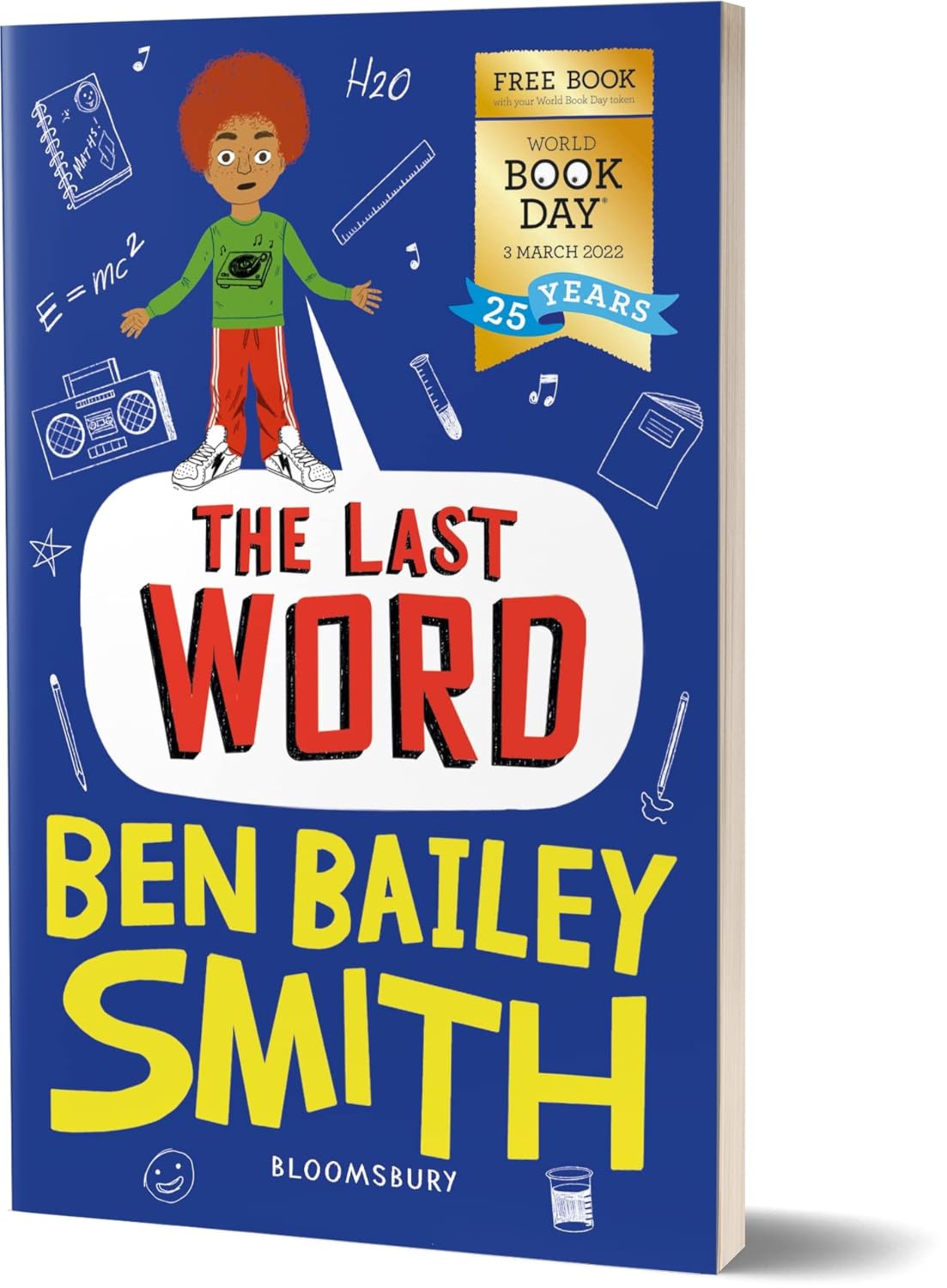 The Last Word by Ben Bailey Smith - World Book Day 2022 paperback back cover, ages 9-11