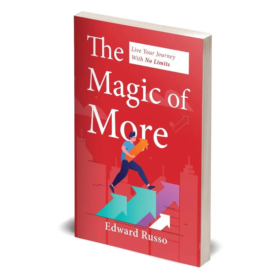 The Magic of More by Edward Russo - paperback back cover with book description