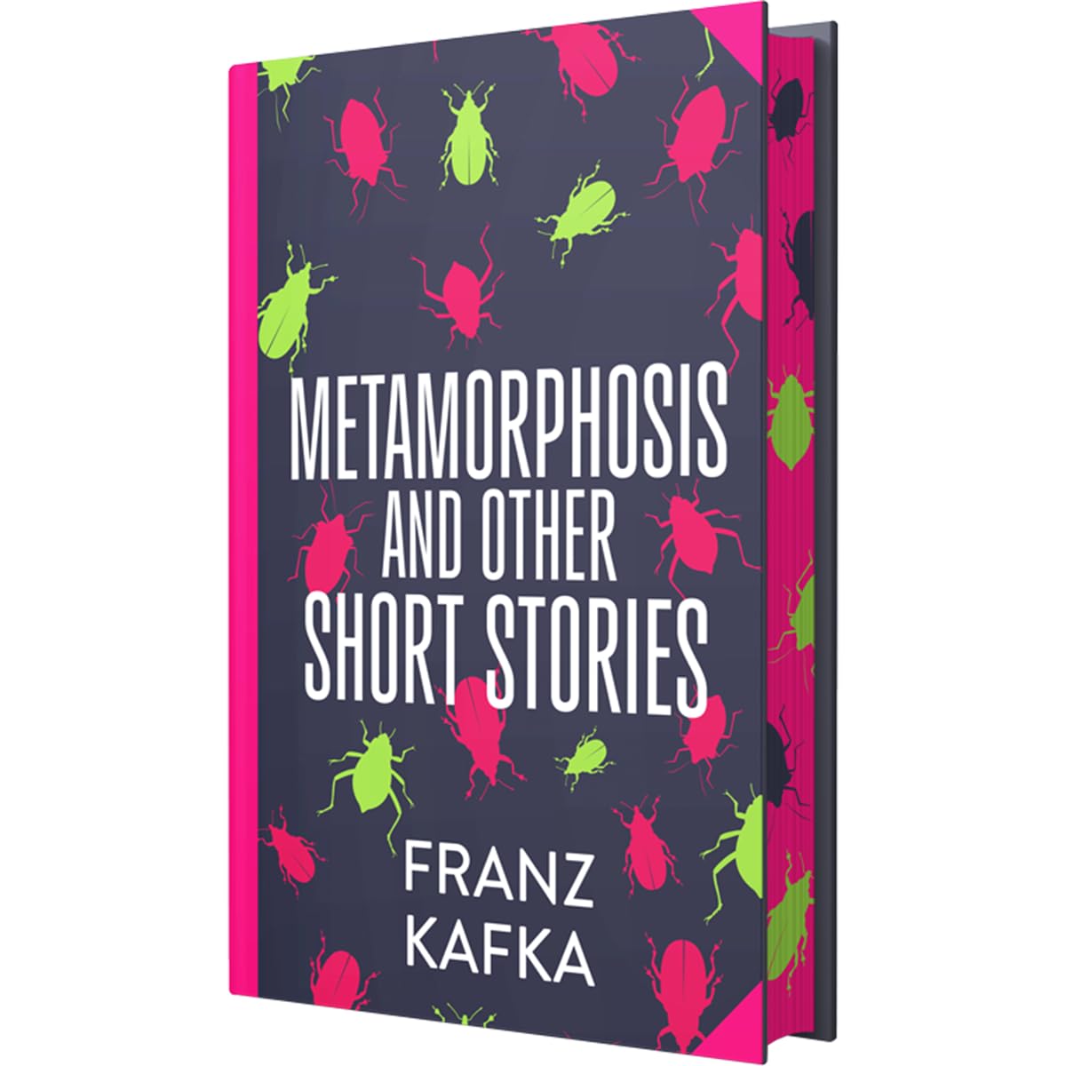 The Metamorphosis and Other Stories by Franz Kafka - deluxe sprayed edge hardback front cover