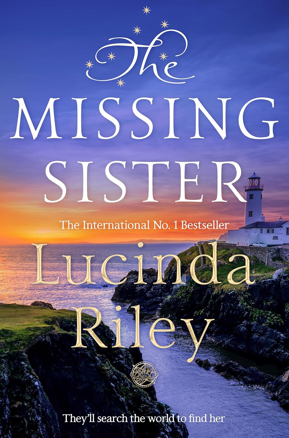 The Missing Sister by Lucinda Riley - Seven Sisters series Book 7 - Paperback book cover detail