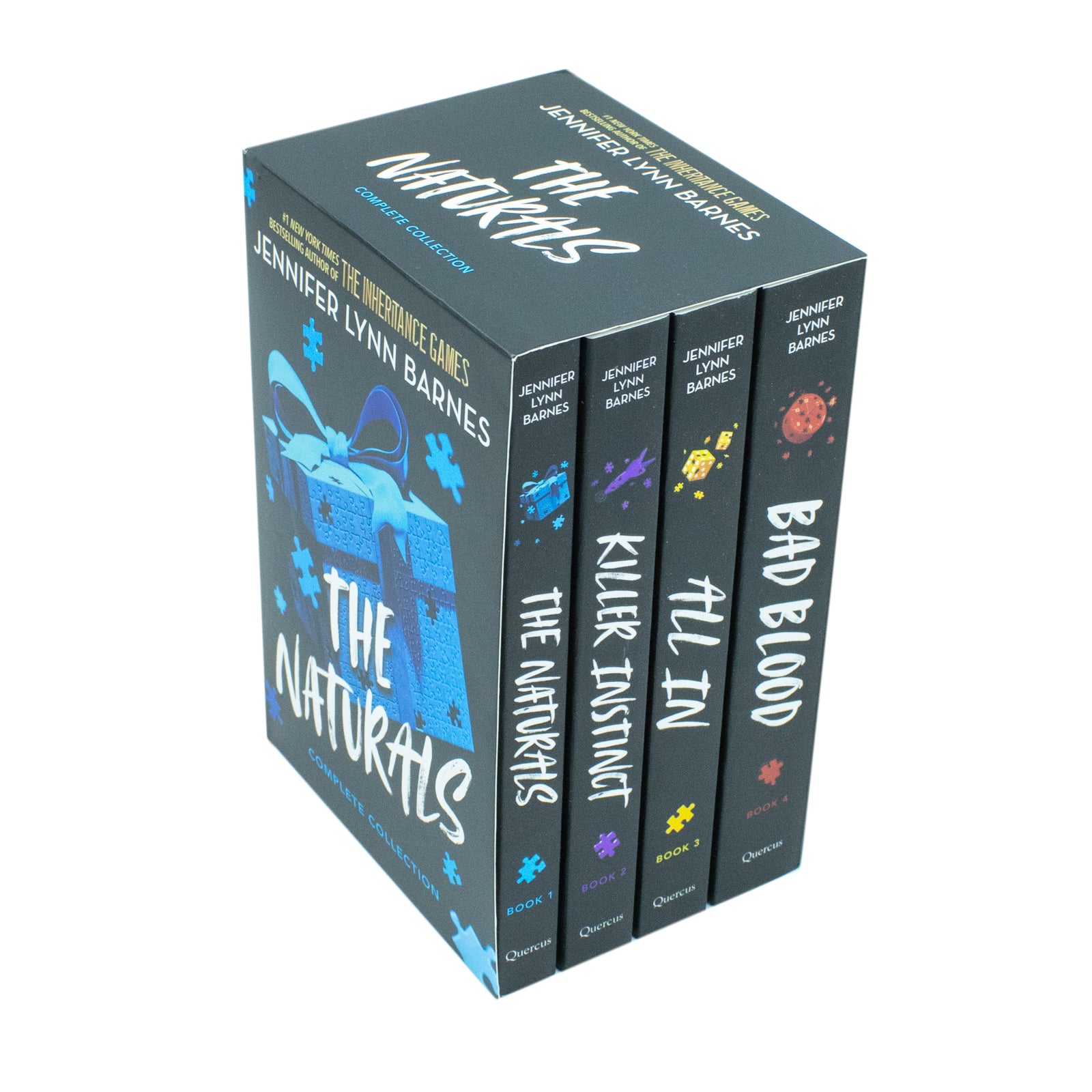 The Naturals, Killer Instinct, All In and Bad Blood paperback box set cover