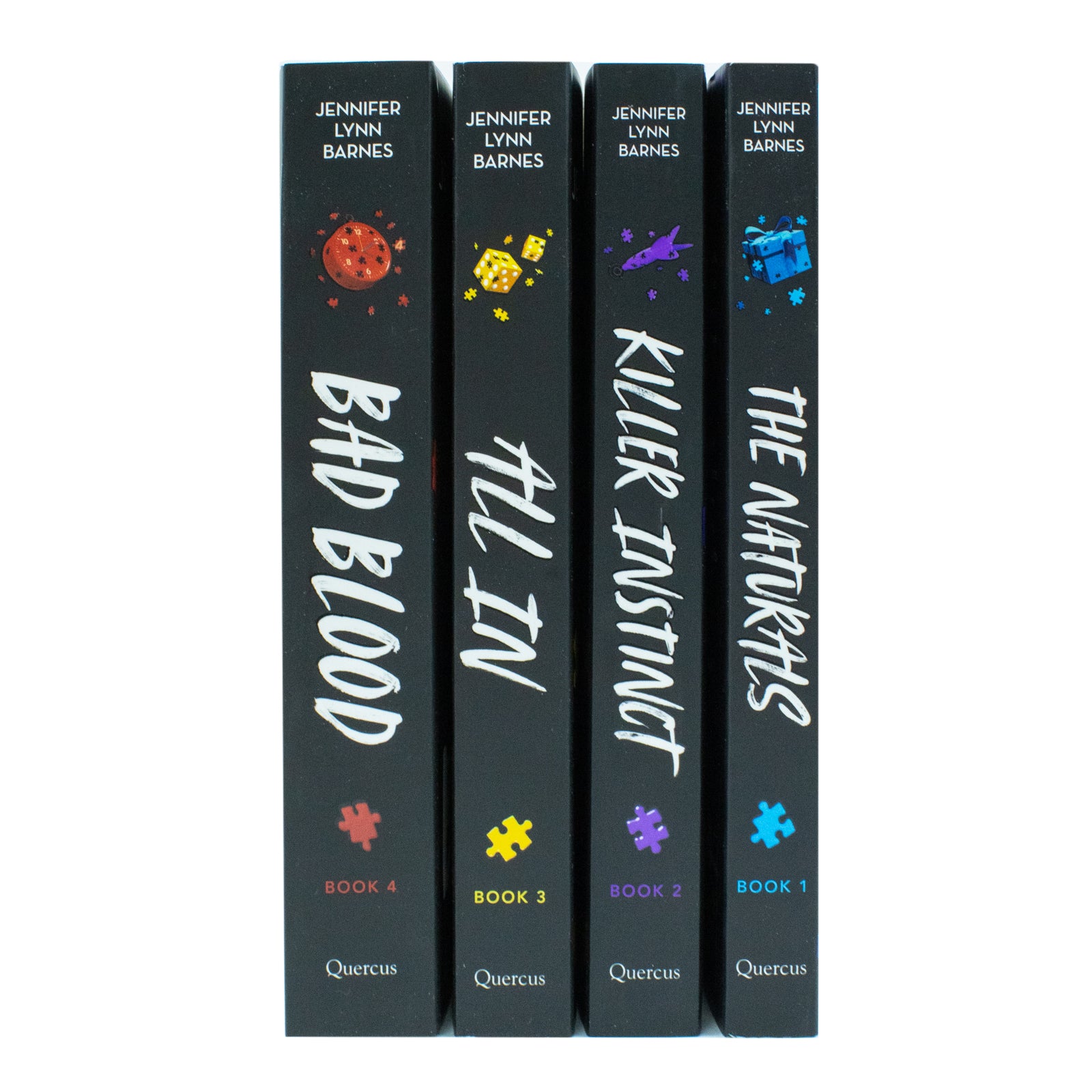 The Naturals Complete Box Set all four paperback titles displayed