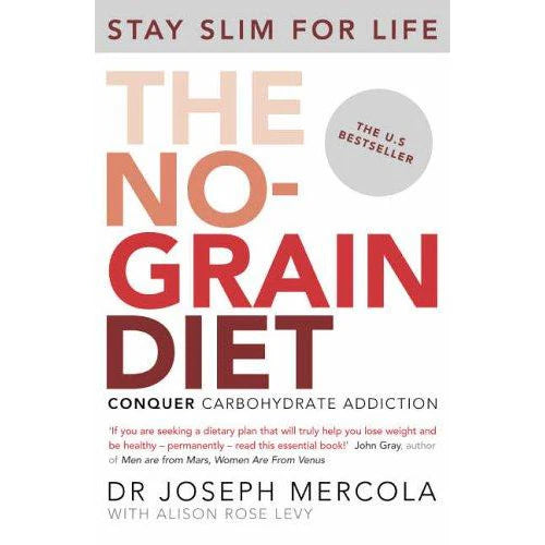 The No-Grain Diet by Dr Joseph Mercola - brand new paperback diet and nutrition book