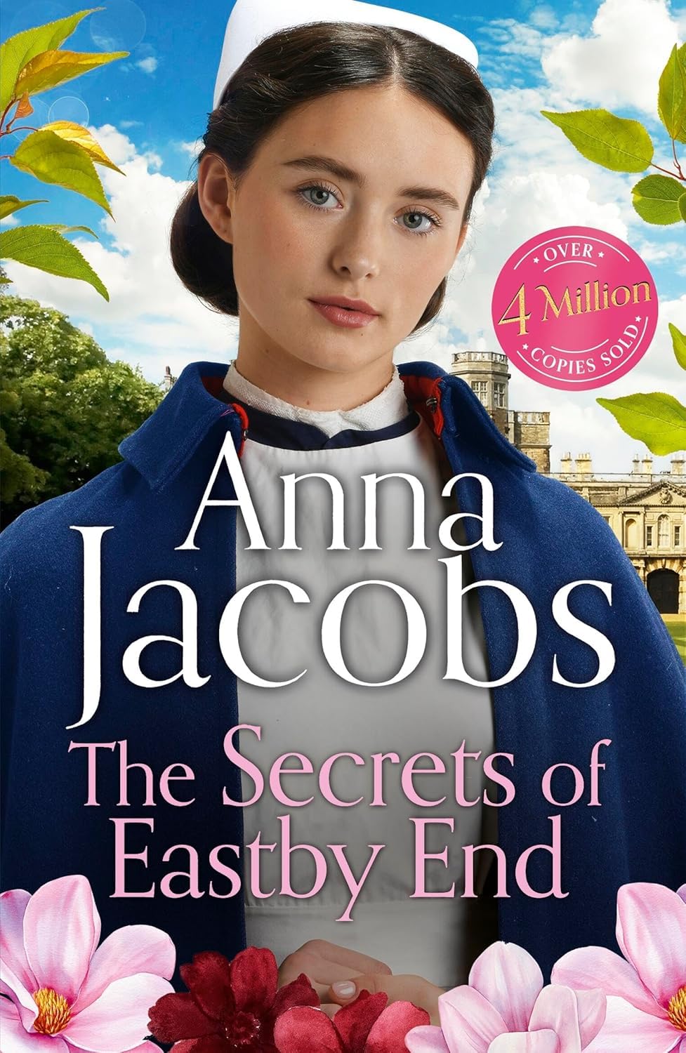 The Nurses of Eastby End by Anna Jacobs - Historical Fiction Paperback book cover