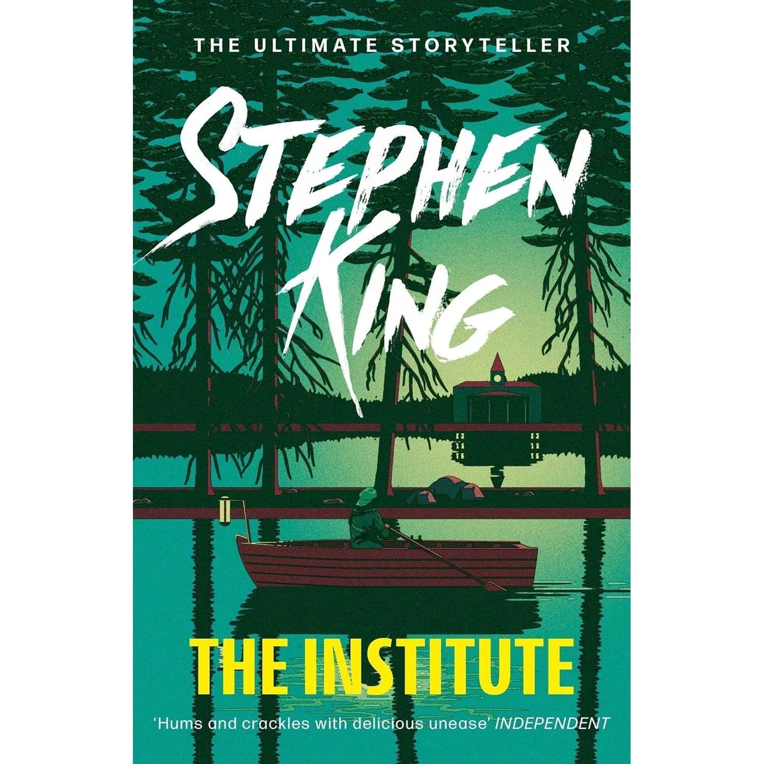 The Outsider by Stephen King - paperback edition cover, part of 2 book collection set