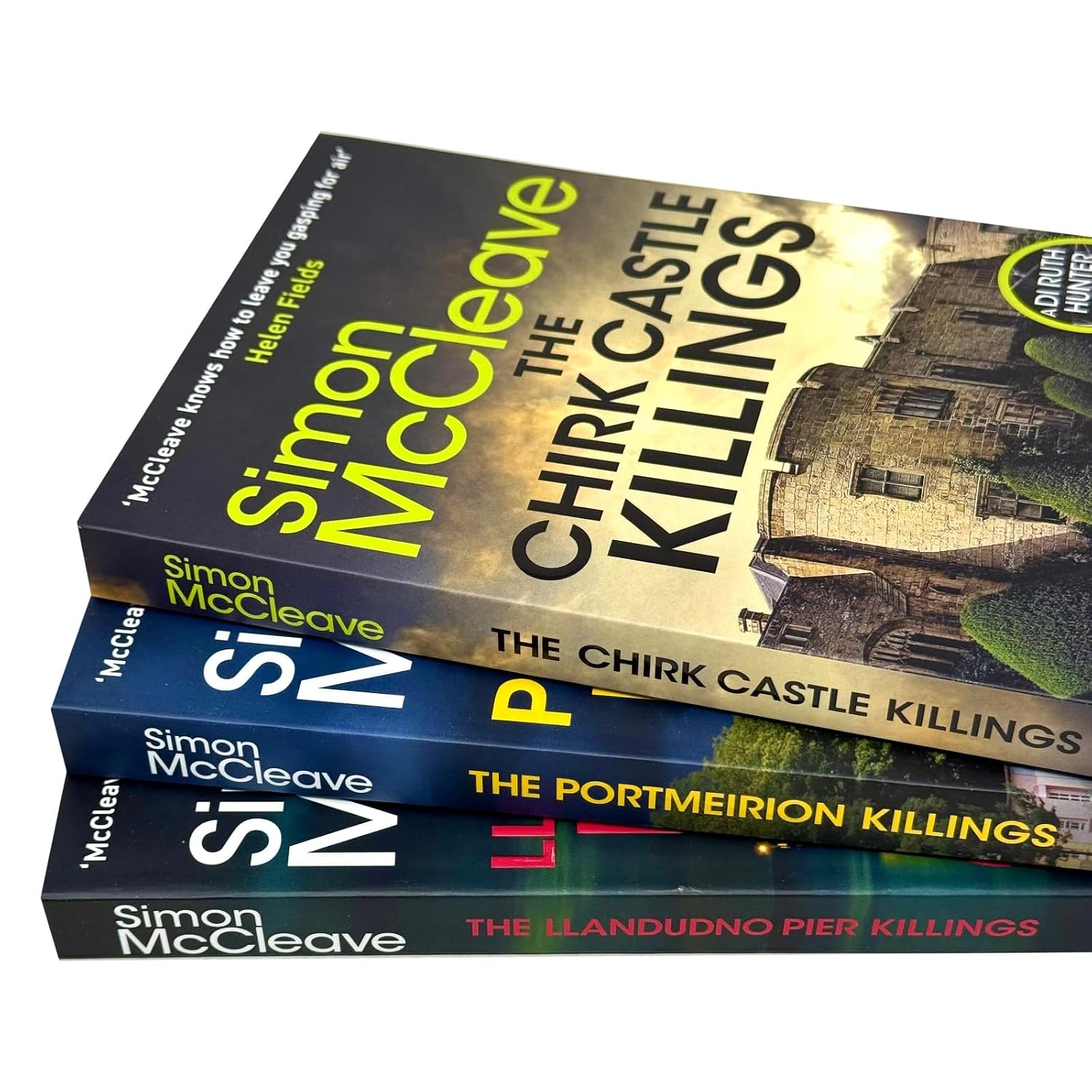 The Portmeirion Killings by Simon McCleave, Book 13 in the DI Ruth Hunter crime series, paperback cover