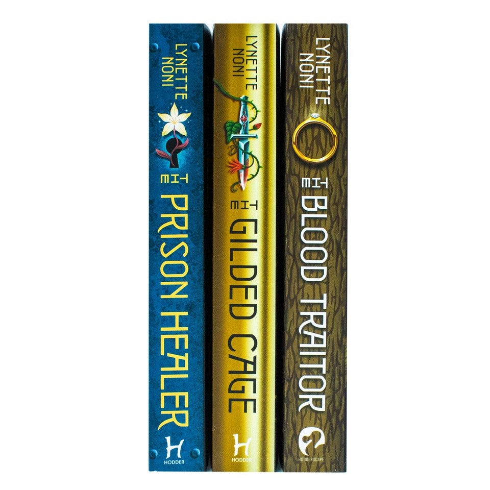 The Prison Healer 3 book YA fantasy collection set by Lynette Noni, paperback edition
