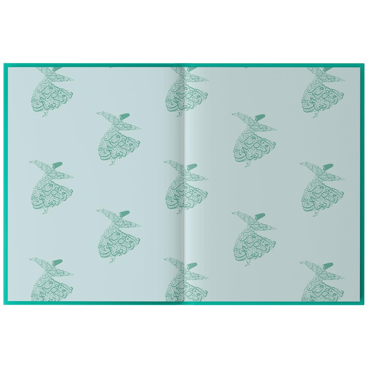 Inside pages of The Prophet by Kahlil Gibran sprayed edge hardback classic edition