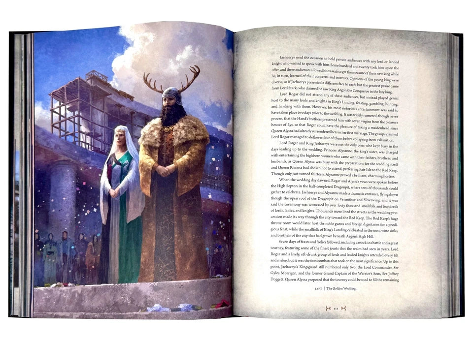 The Rise of the Dragon by George R. R. Martin - hardback spine and dust jacket detail