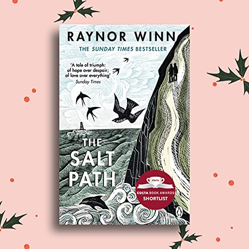 The Salt Path by Raynor Winn - Non Fiction Paperback back cover with reviews and blurb