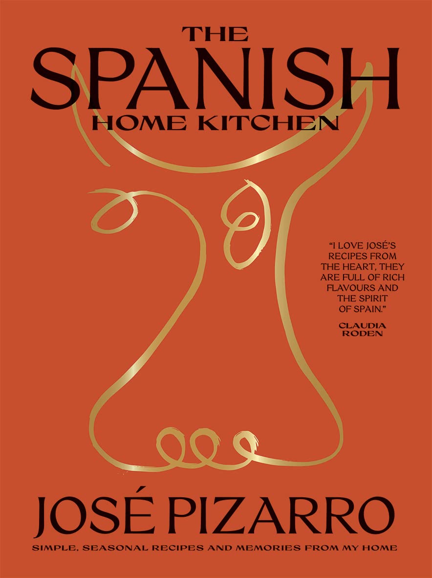 The Spanish Home Kitchen by José Pizarro - hardback edition showing recipe pages and photography