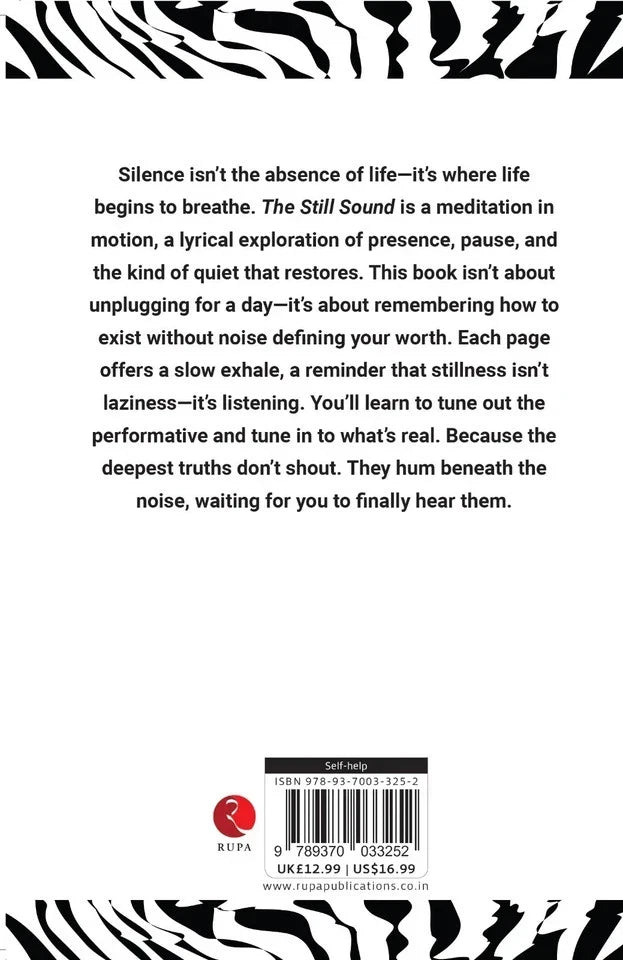 The Still Sound by Eliot Sun - Non Fiction Mindfulness Paperback detail image