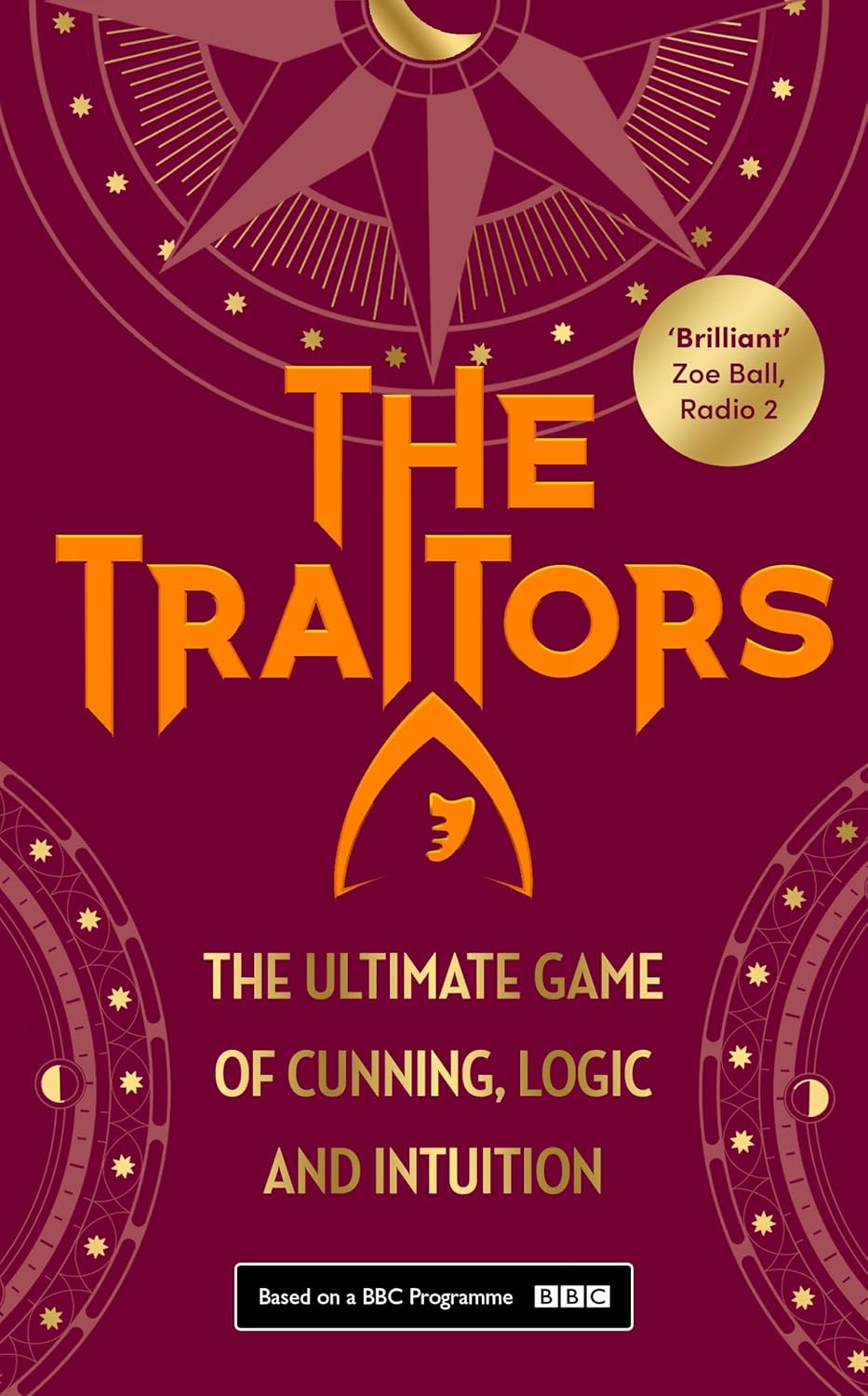 The Traitors: The Interactive Game Book by Alan Connor - official hardback puzzle book cover, Non Fiction, TV tie-in