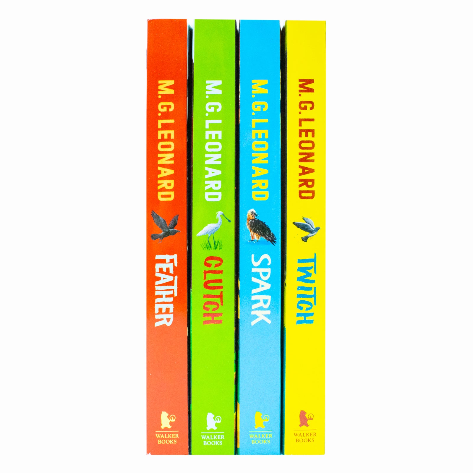 The Twitchers Series by M.G. Leonard - 4 book paperback collection set for ages 9-12