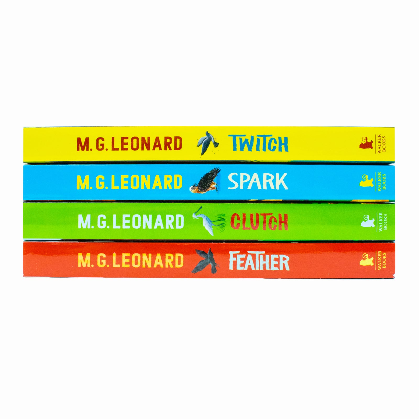 The Twitchers Series 4 Books Collection Set - Twitch Spark Clutch Feather - Walker Books paperback