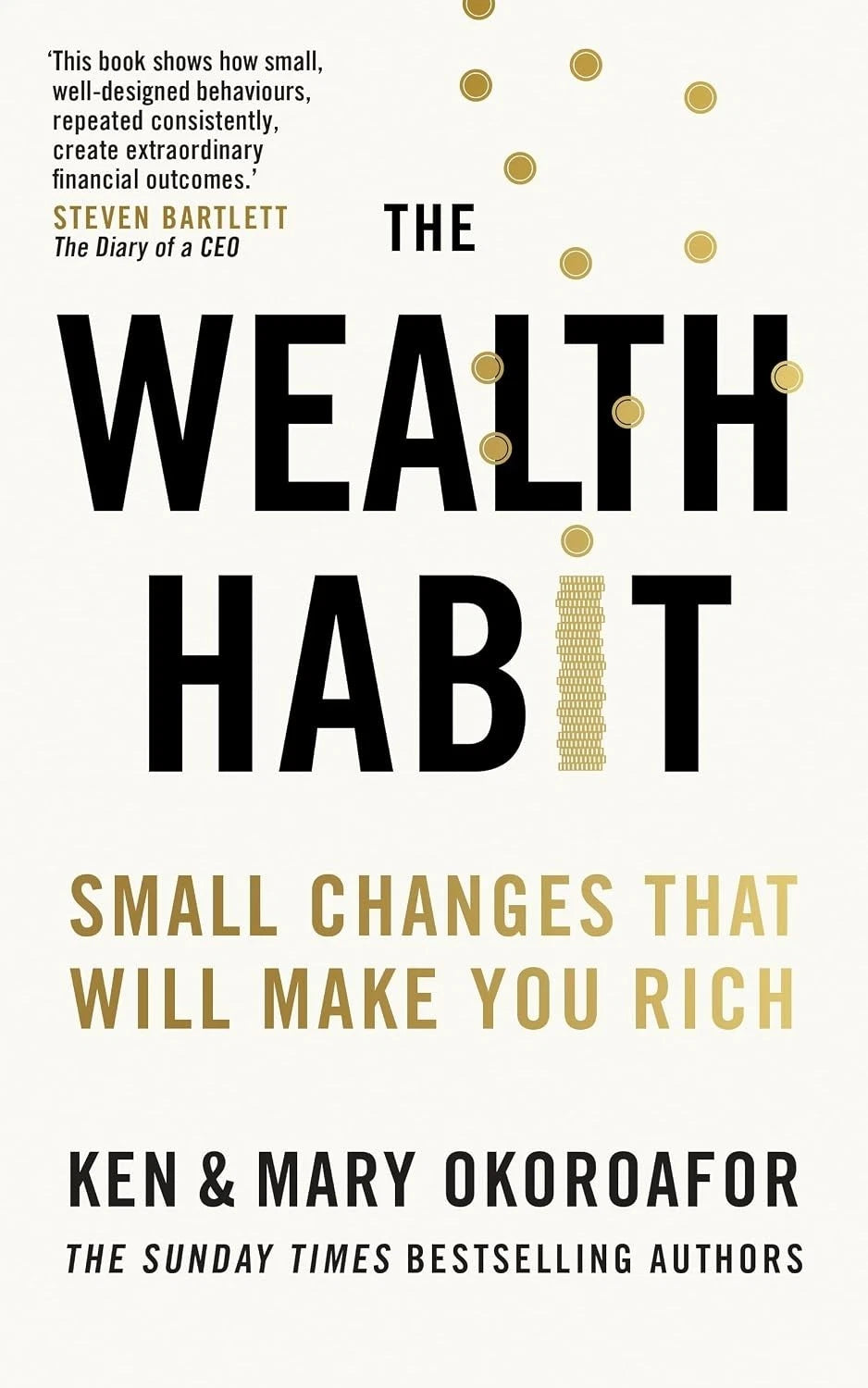 The Wealth Habit by Ken Okoroafor and Mary Okoroafor - Sunday Times bestselling paperback front cover