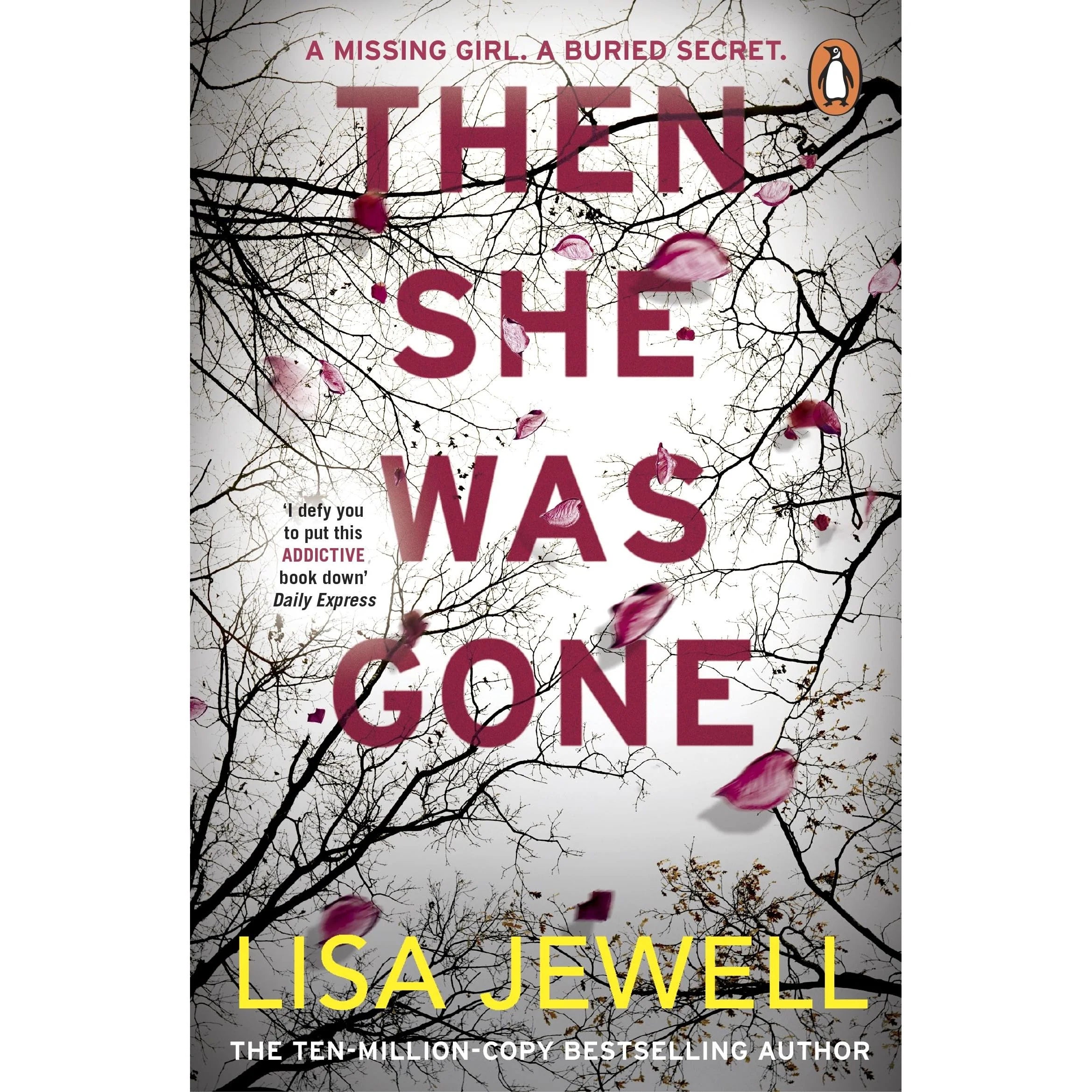 Then She Was Gone by Lisa Jewell - Fiction Paperback - book cover detail