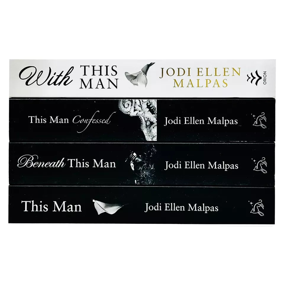 This Man Series 4 Books Collection Set by Jodi Ellen Malpas - Beneath This Man paperback cover detail