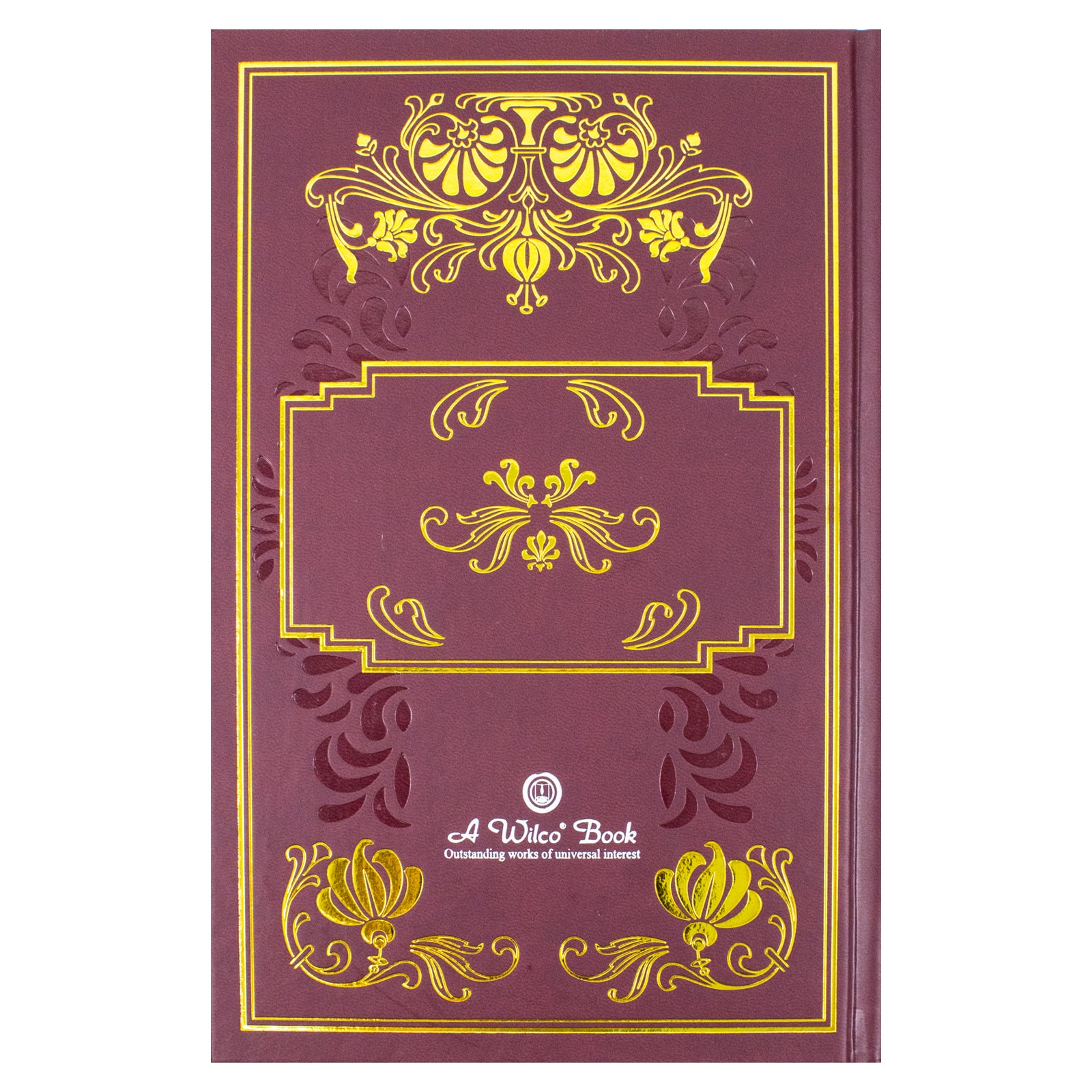 The Three Musketeers by Alexandre Dumas - leather bound classic novel, back cover view