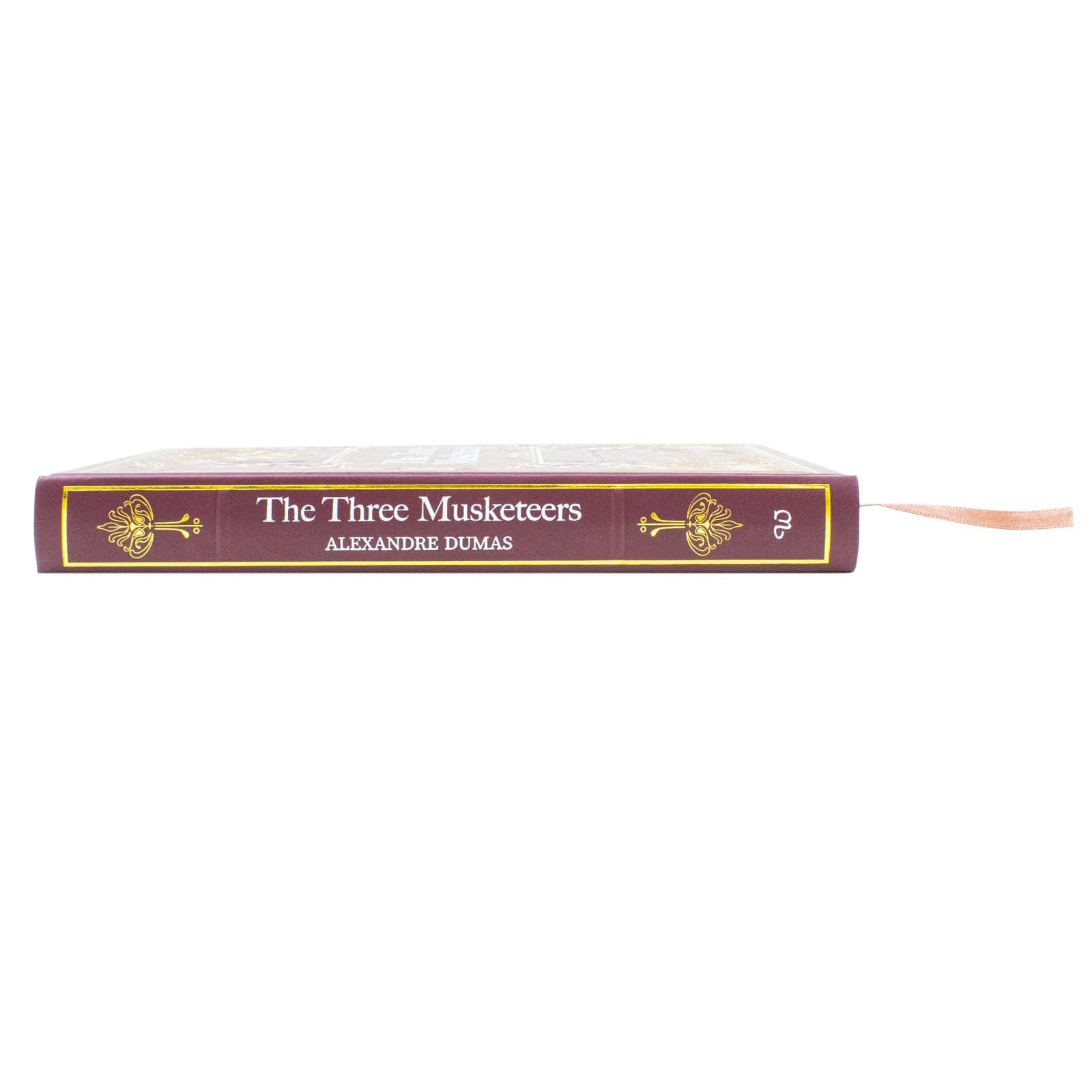 The Three Musketeers by Alexandre Dumas - leather bound edition, interior pages