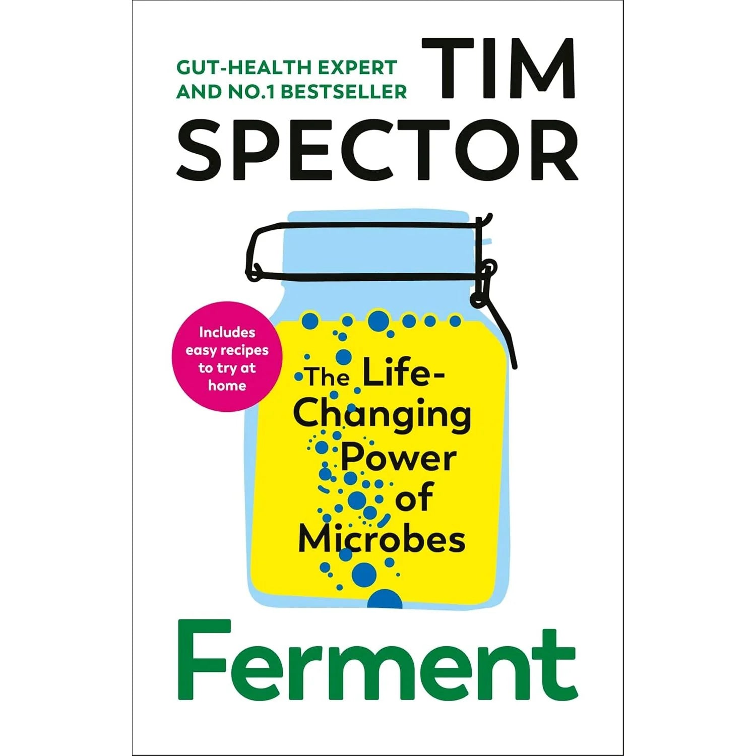 The Diet Myth by Tim Spector - gut microbiome and nutrition science book cover