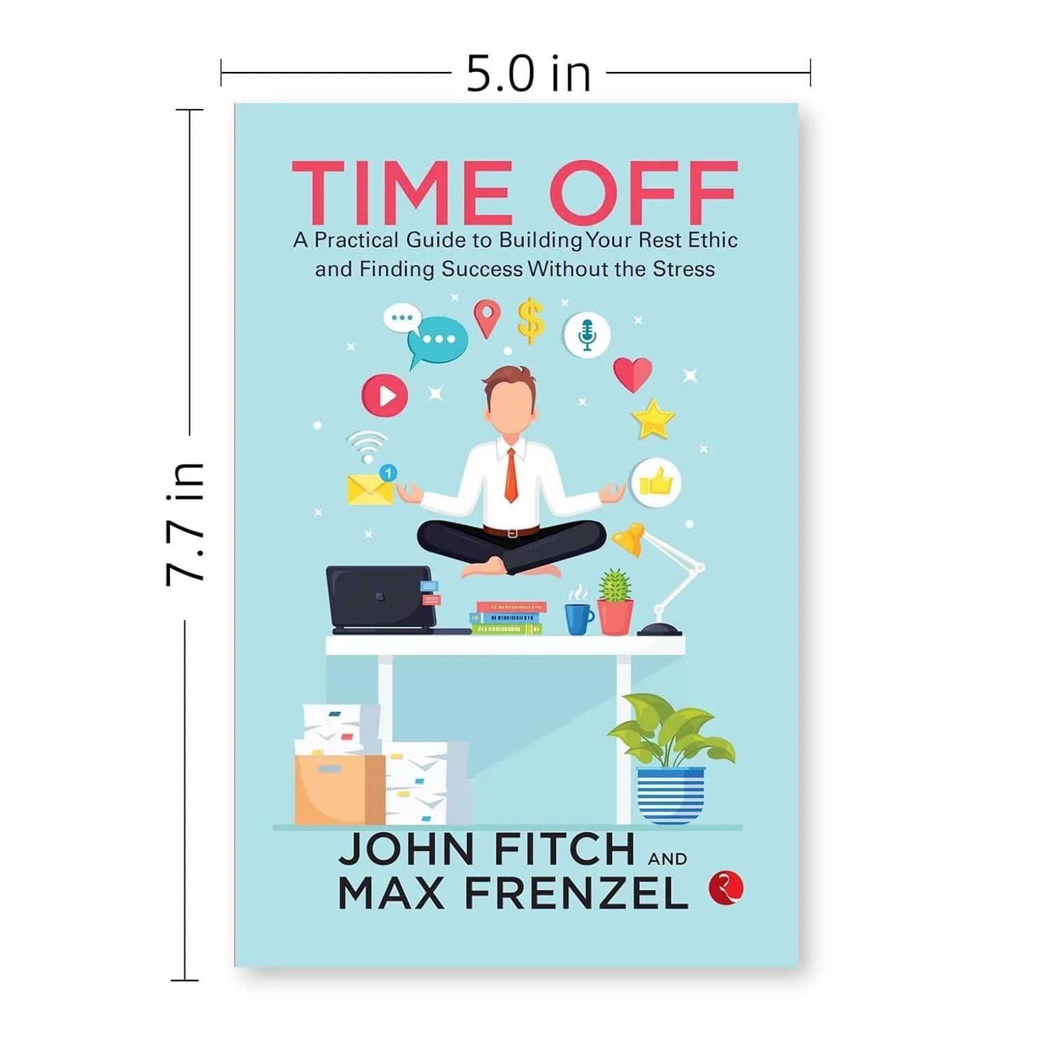 Time Off by John Fitch and Max Frenzel - Paperback book illustrated inside pages