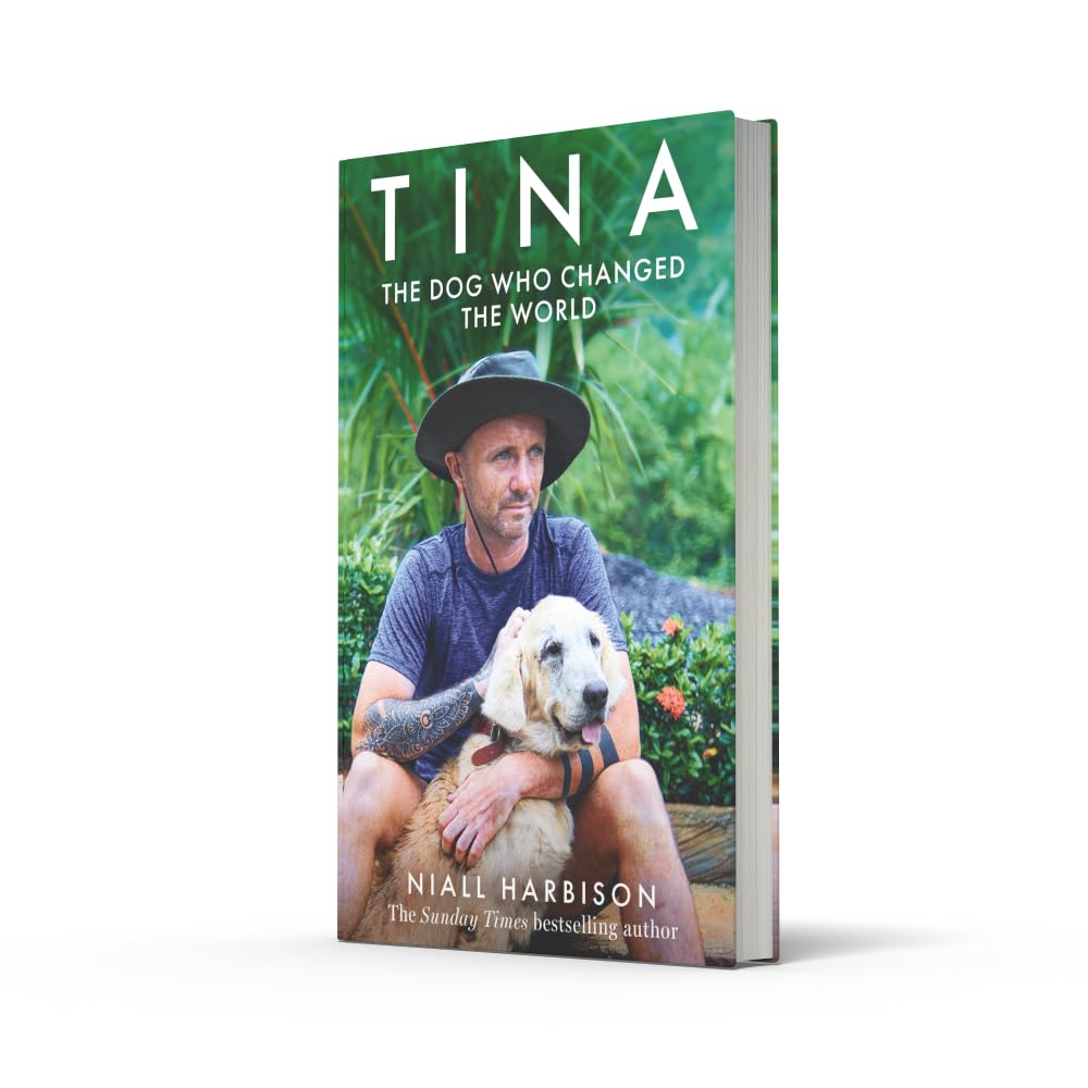 Tina by Niall Harbison - Hardback back cover with synopsis
