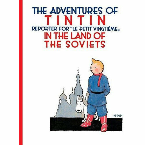 Tintin in the Land of the Soviets, Tintin in America and other titles from the Tintin Collection Series 1 paperback set