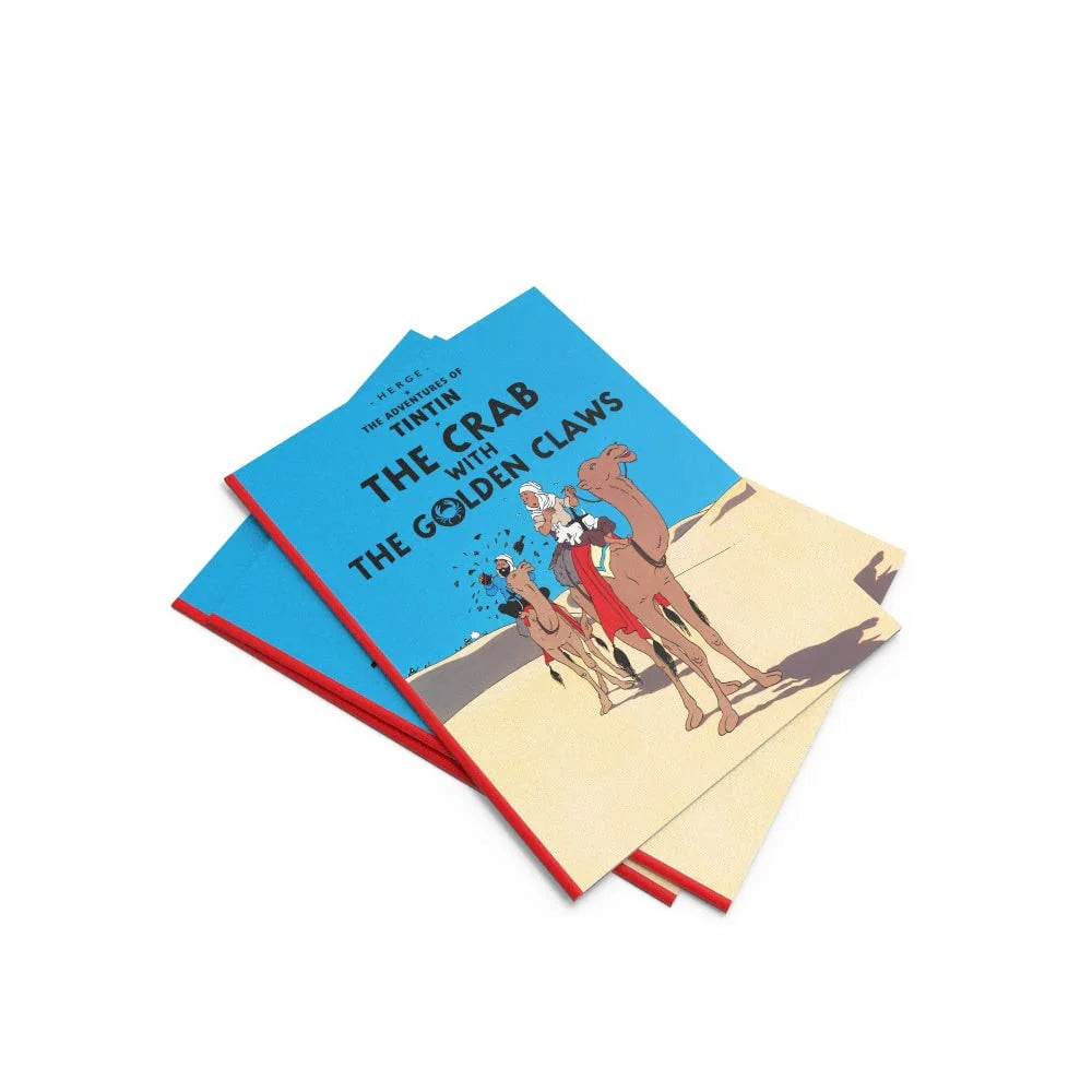 The Crab with the Golden Claws - The Adventures of Tintin by Hergé - Paperback book detail view