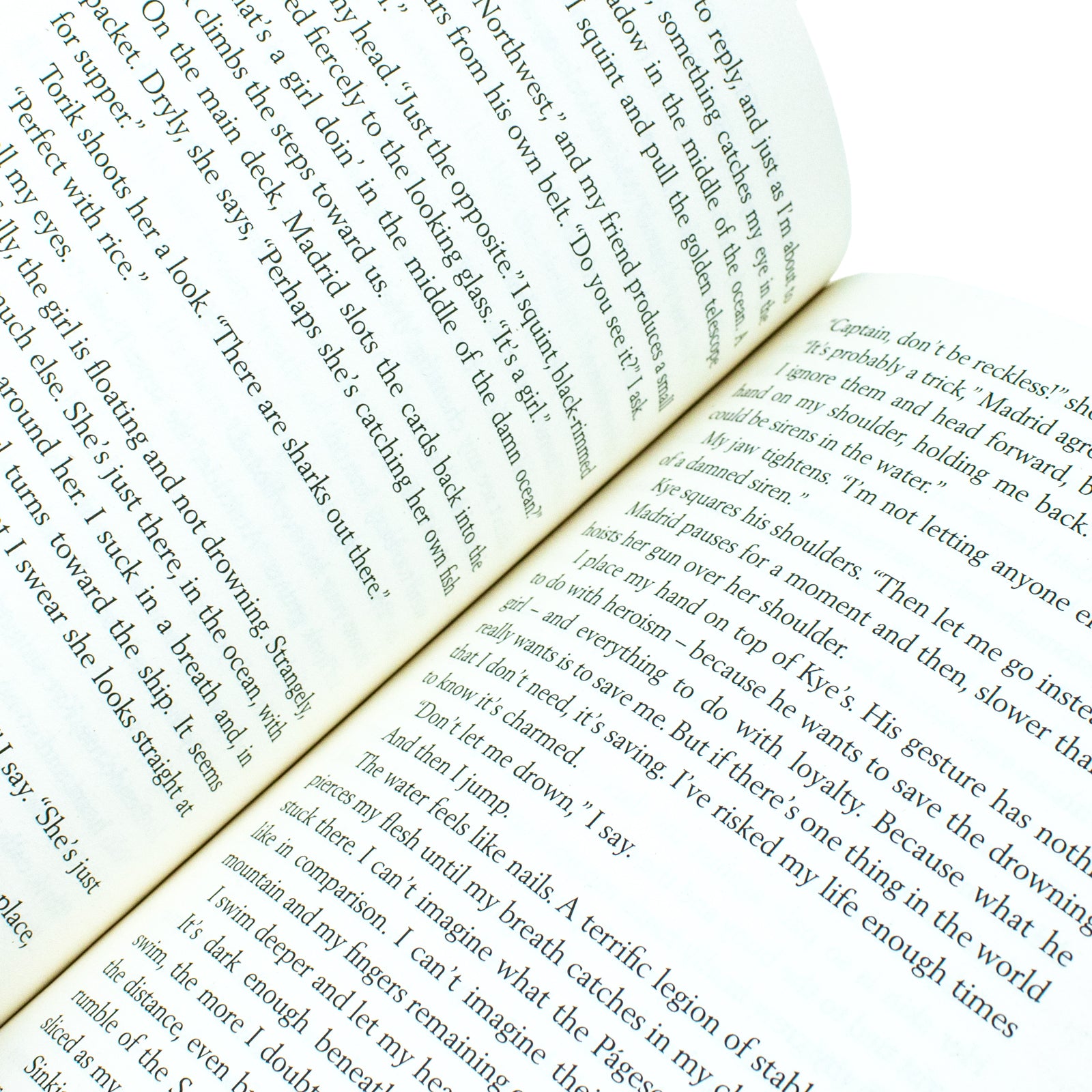 To Kill a Kingdom by Alexandra Christo paperback book edge and cover detail, YA fantasy