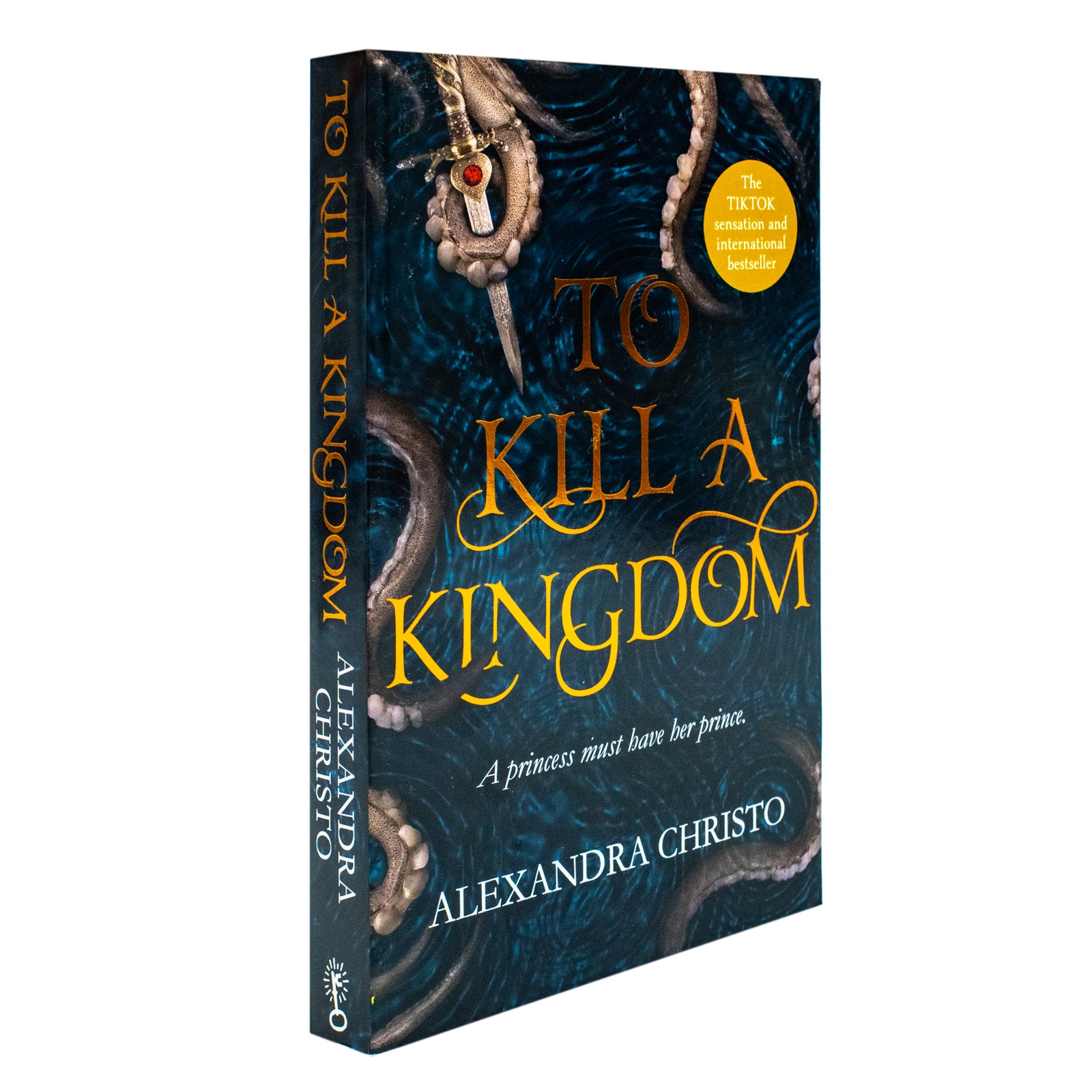 To Kill a Kingdom by Alexandra Christo paperback inside pages, YA fantasy novel