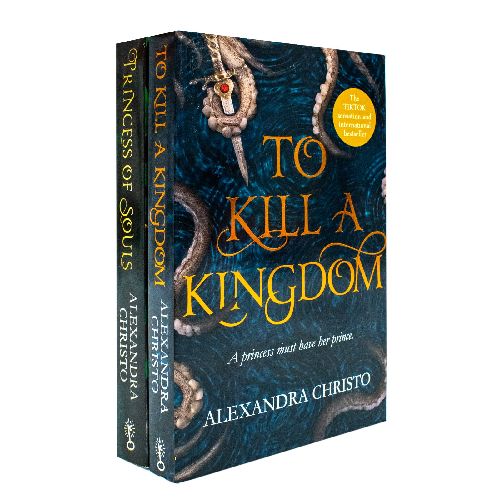 To Kill a Kingdom & Princess of Souls by Alexandra Christo - 2 Book YA Fantasy Paperback Collection Set cover front
