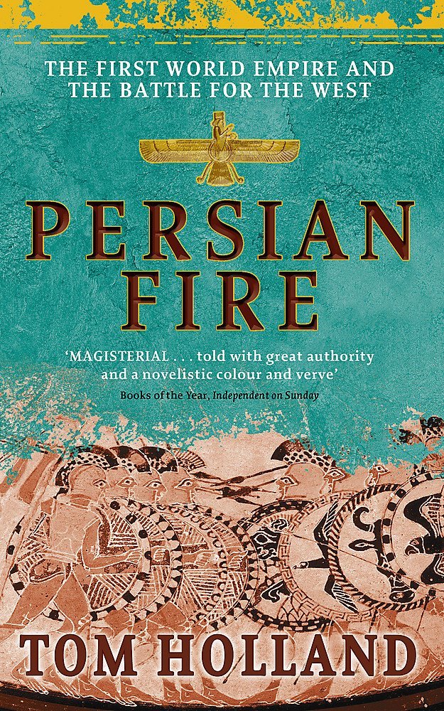 Tom Holland 3 Book Collection Set paperback back cover - Rubicon, Persian Fire, Dominion history books