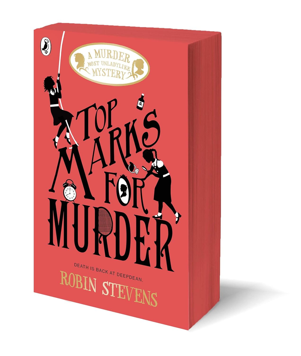 Top Marks For Murder by Robin Stevens - A Murder Most Unladylike Mystery Book 8 - Paperback - Ages 9-12 back cover