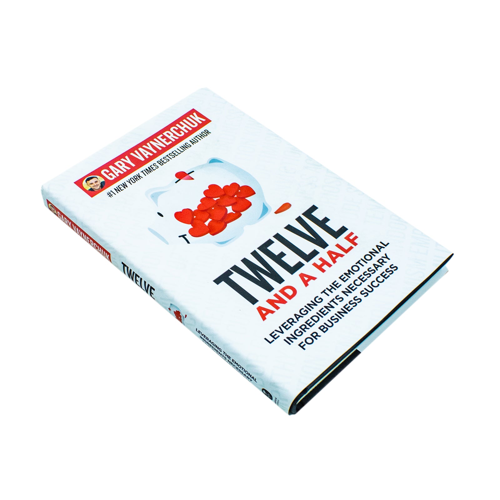 Twelve and a Half by Gary Vaynerchuk - hardback business book front cover close-up