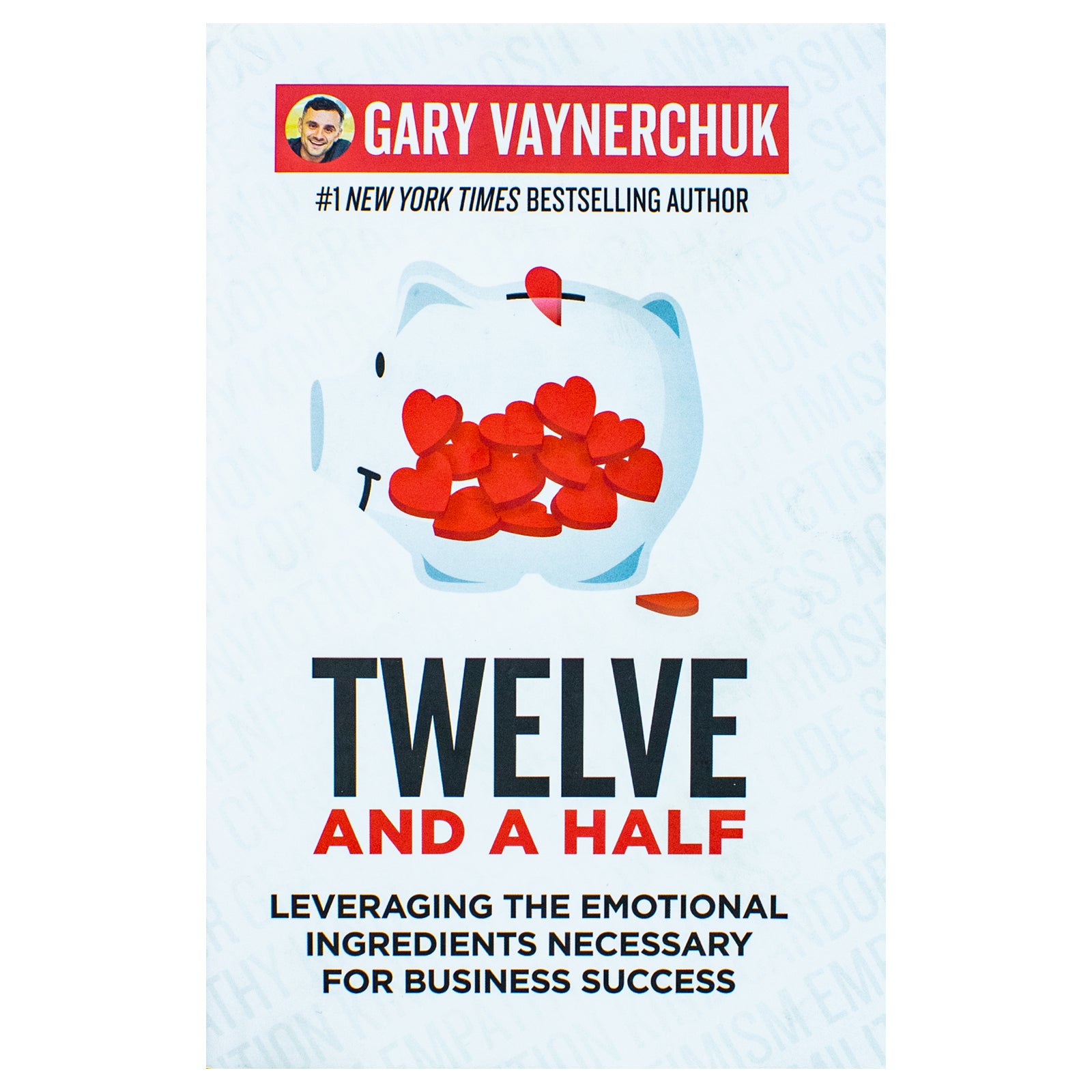 Twelve and a Half by Gary Vaynerchuk - hardback book cover detail