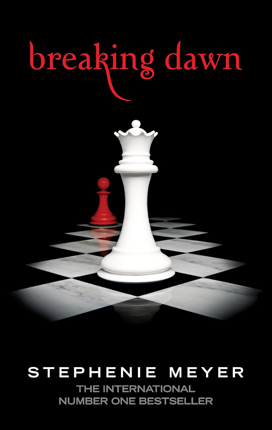 Breaking Dawn by Stephenie Meyer - Twilight Saga Book 4 - Young Adult Paperback cover detail
