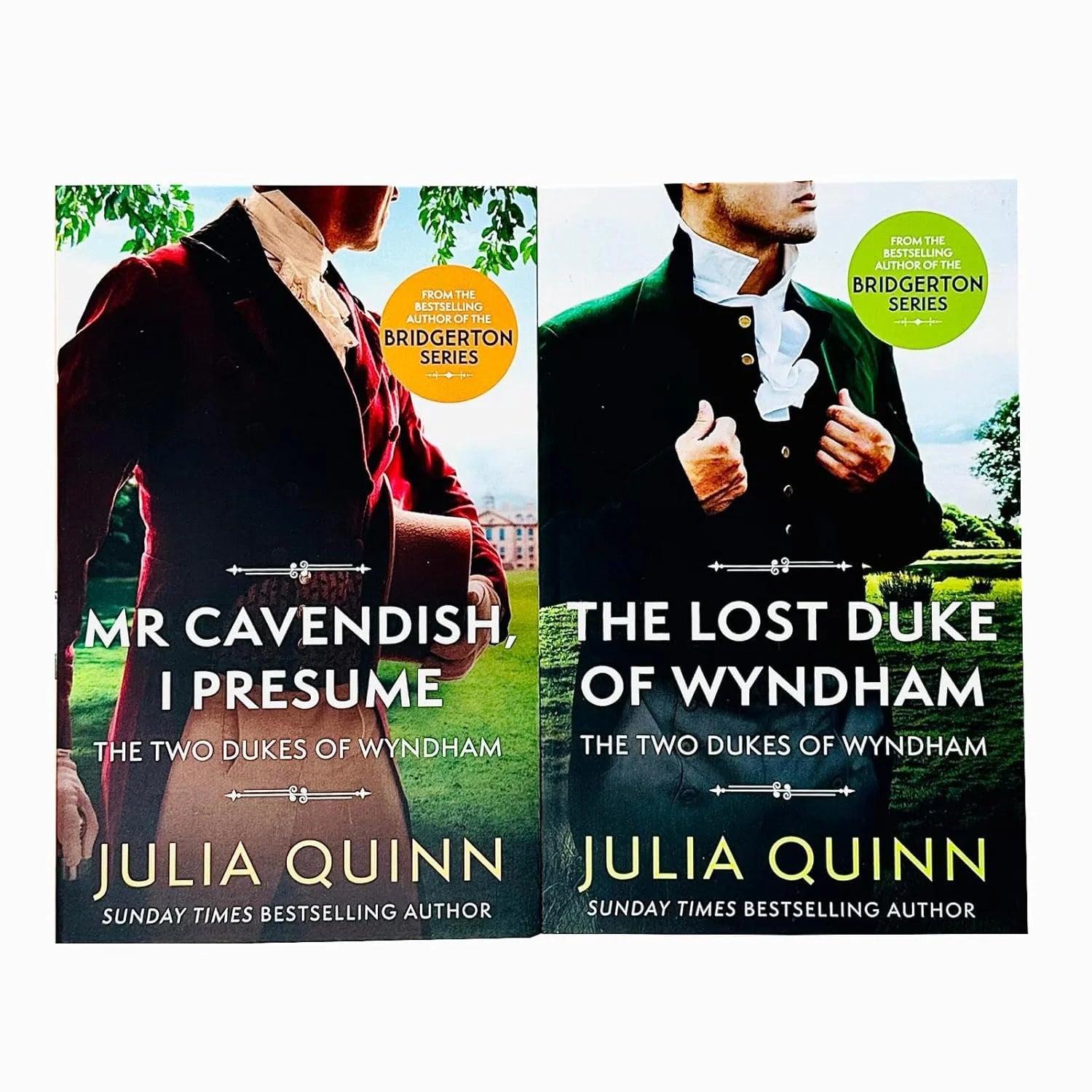 Two Dukes of Wyndham by Julia Quinn 2 Books Collection Set - Brand New Paperback Regency Romance Books, Piatkus