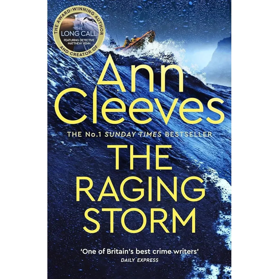 Ann Cleeves Two Rivers Series Paperback Set - The Long Call, The Heron's Cry, The Raging Storm covers