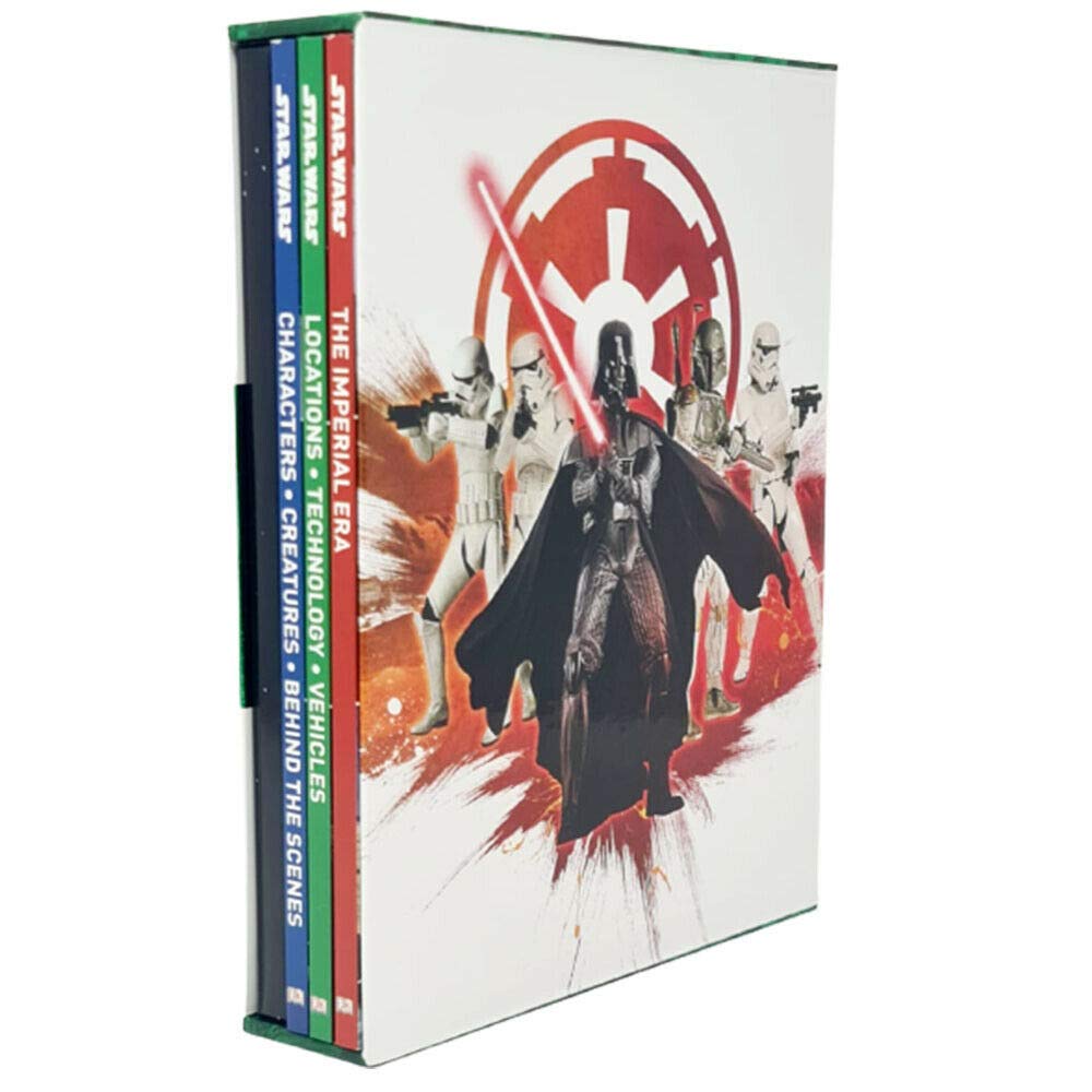 The Ultimate Star Wars Collection 3 Books Set by DK - Paperback - Ages 7-9 - back cover and titles
