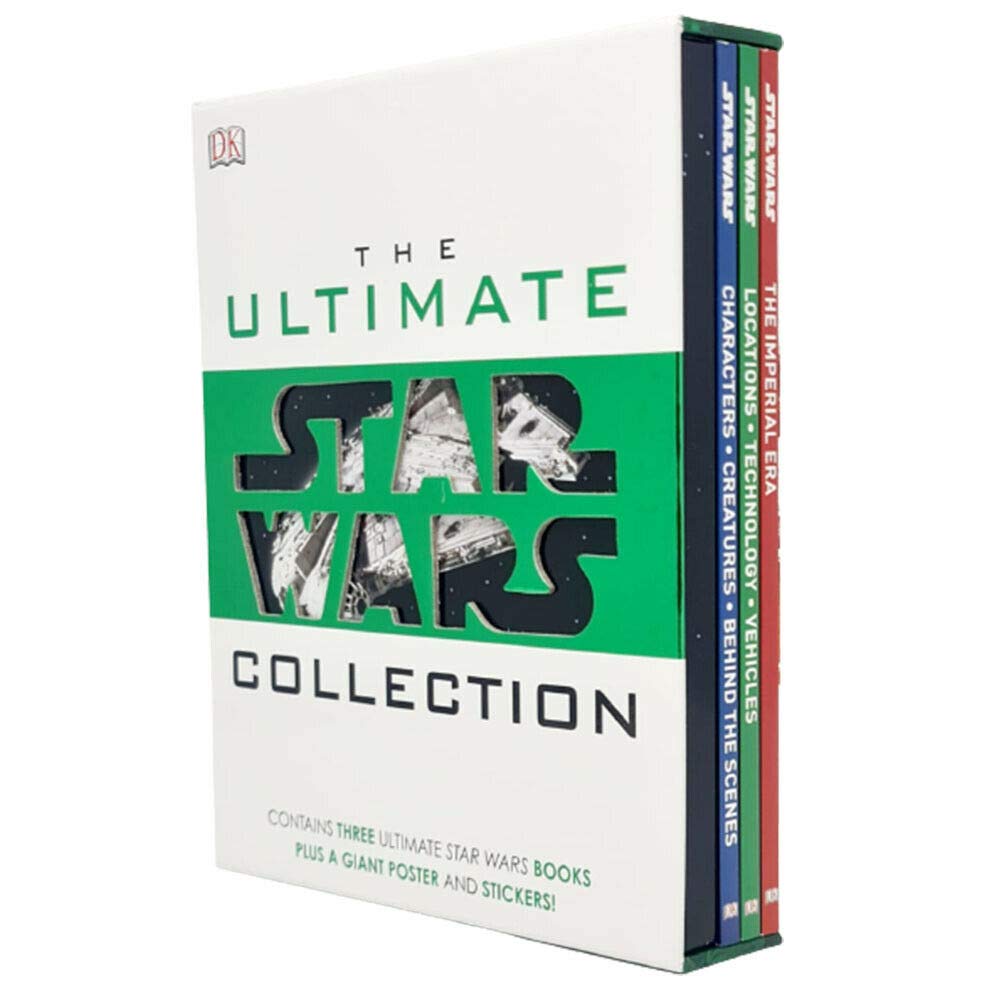 The Ultimate Star Wars Collection 3 Books Set by DK - Paperback - Ages 7-9 - front cover