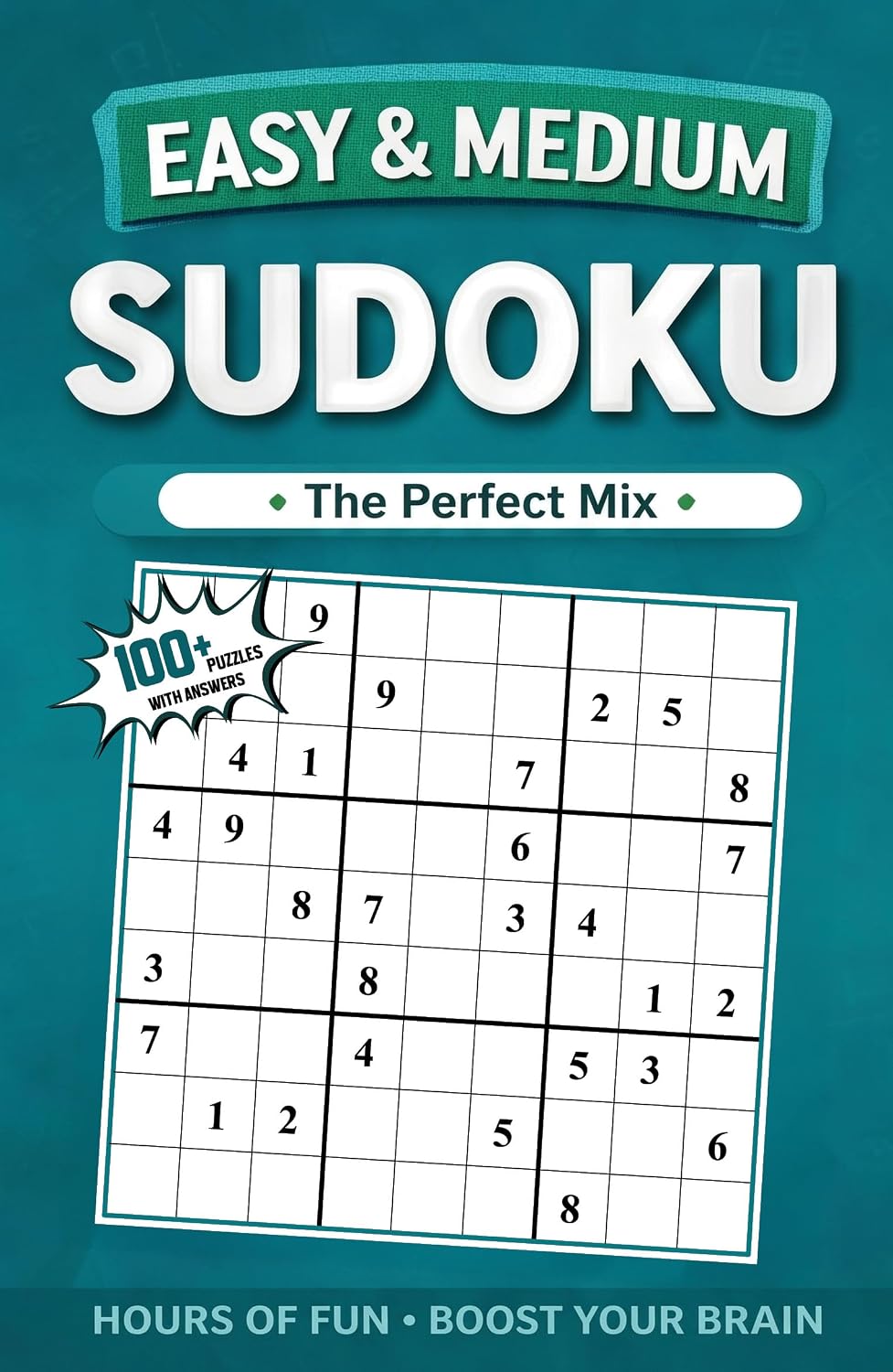 Master Sudoku paperback book cover, the final volume in The Ultimate Sudoku Challenge 10 book collection set